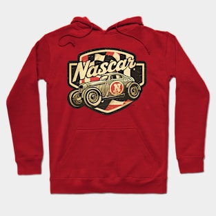 Vintage NASCAR Car Hoodie